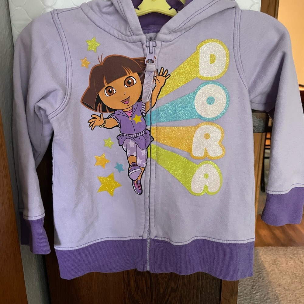 Purple Dora the Explorer Hoodie